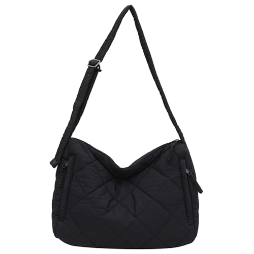Image of Puffer Hobo Bag for Women Large Quilted Puffy Handbag Lightweight Quilted Carryall Shoulder Bag for Work Travel Gym