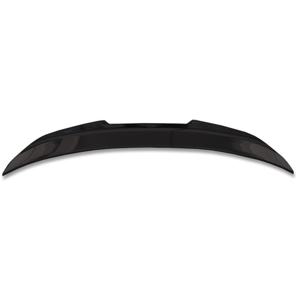 BTFLKAX Car Rear Spoiler for BMW 4 Series F33 2013-2020 Modified PSM, Rear Trunk Boot Lip Spoiler Rear Wing Body Kits Car Spoiler Rear Splitter Modification Accessories,Piano Black