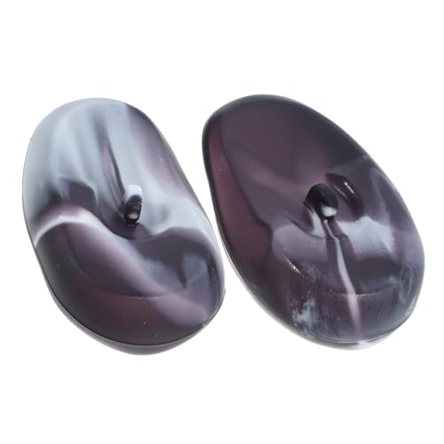 FOMIYES Silicone Ear Covers for Hair Dyeing 2 Pack Comfortable Waterproof Ear Protectors for Hair Salons