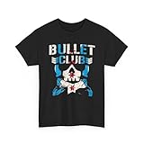 CM Punk Bullet Club Tshirt Pro Wrestling T-Shirt Tee Shirt for Man Woman Black