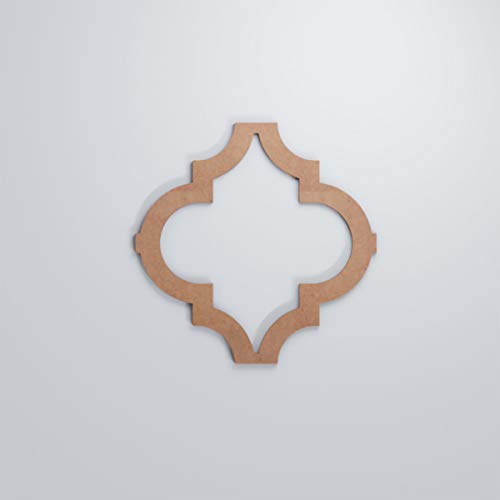 Image of Ekena Millwork WALW16X16X0375MRKMF Marrakesh 3 /8 inchT Decorative Fretwork Wall Panels, 15 3 /8 inchW X 15 3 /8 inchH, MDF