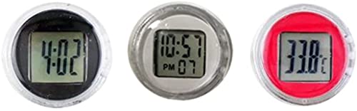 Relógio profissional e moderno de motocicleta relógio Stick-On montagem de moto relógio digital com