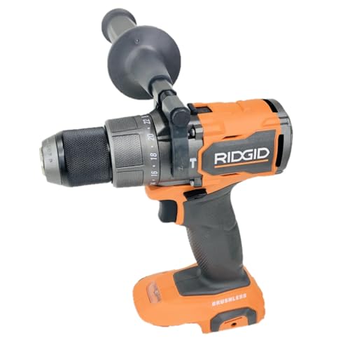 RIDGID 18V Brushless Cordless 1/2 in. Hammer Drill/Driver R86115 (Tool Only) Bulk Packaged