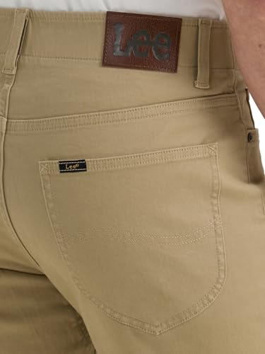 Lee Men's Extreme Motion Regular Straight Jean Kansas City Khaki (Twill) 36W x 30L