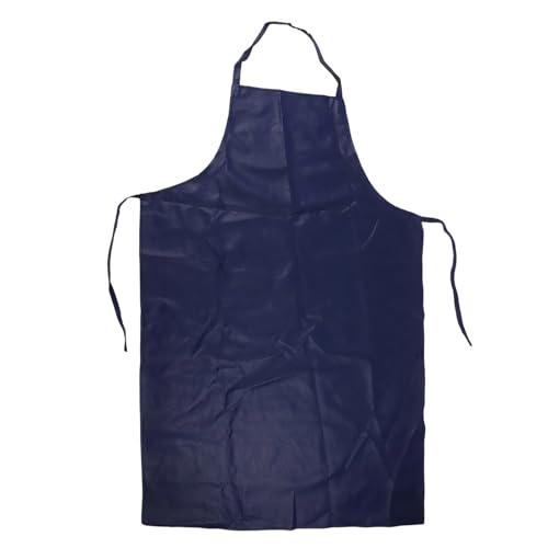 Kalokairi Grembiule in pelle, 93 x 60 cm, resistente all'olio e all'usura, da cucina, mattatoio, barbecue, leggero grembiule protettivo (colore casuale)