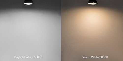 Hero-Led Gu10-24S-Dw Mr16 Gu10 Led 120V Halogen Replacement Bulb, 120 Degree Wide Beam Floodlight, 4.8W, 50W Equivalent, Daylight White 5000K, 5-Pack(Not Dimmable) #TOP6