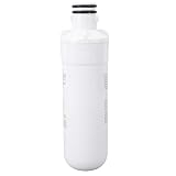 Fafeicy Filtro Acqua Frigorifero con Carbone Attivo, Sostituzione Rapida Facile Installazione, Filtrazione Acqua Potabile Lunga Durata 12 Mesi, Compatibile Modelli Standard Frigoriferi Italiani