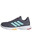 adidas Herren Ligra 8 Mens Indoor Shoes, Aurora Onix/Flash Aqua/semi Lucid red, 41 1/3 EU