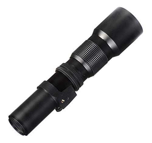 Super Telephoto Lens (1000mm) Manual Focus for All Canon Cameras Except M & R Series (e.g. EOS M50, EOS R)