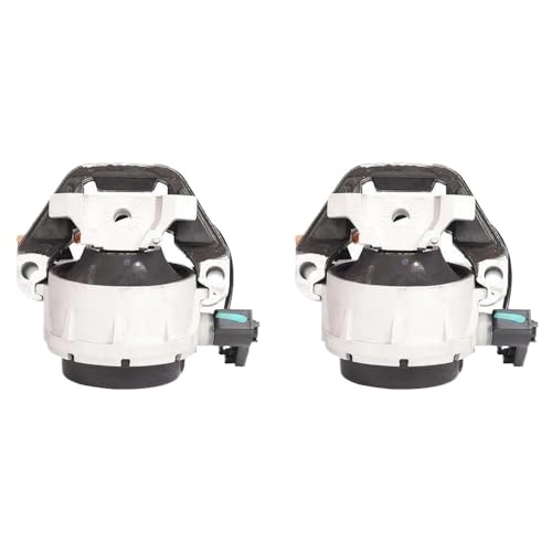 DZSMACHENGSM Palier Moteur Lot De 2 Supports De Moteur Côté Gauche Et Droit avec Fil pour A6 A7 pour Quattro 2.0L L4 Pièce N° 4G0199381NT 4G0199381H 4G0199381LE Support Moteur de Voiture