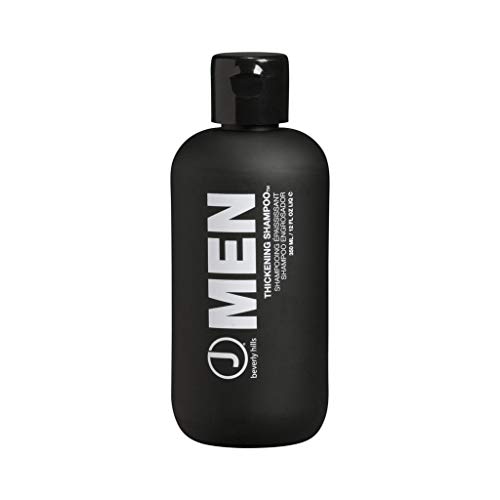 J Beverly Hills Men's Thickening Shampoo with Alfalfa to Stimulate Hair Growth, (3 Oz, 12 Oz)