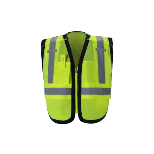 2W International PWB505BL RG High-Viz Public Safety Vest Blue - Regular