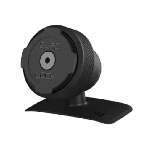 Quad Lock Tableau De Bord/Console Adhésif pour Voiture Support Téléphone pour iPhone, Galaxy,...