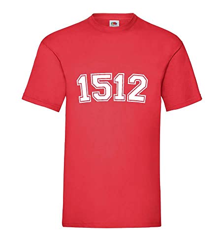T-shirt pour homme rouge modèle 1512 idéal pour les week-ends