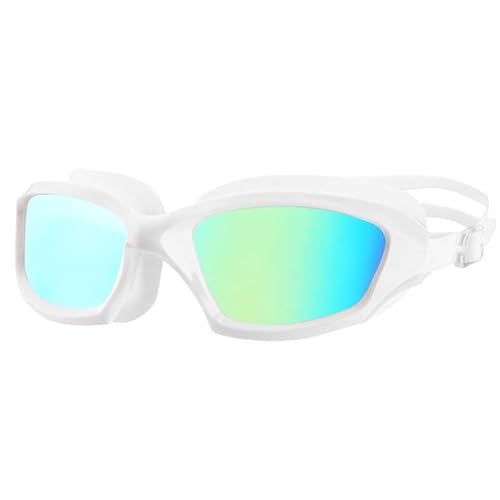 [RTFJVXVZ] Silicone Adjustable Swimming Goggles Unisex Universal Waterproof Fog-proof Swim Glasses