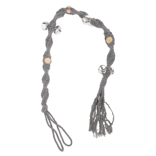 Levemolo Pet Door Accessory Decorative Dog Doorbell Portable Training Bell Tassel