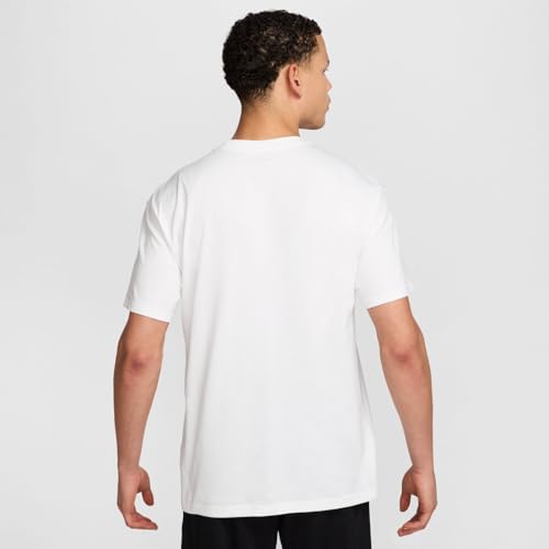 Nike Court Max90 Camiseta de Tenis (Hombre), Blanco, HJ3362-100, M