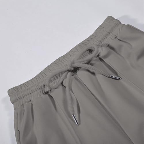 Girls Baggy Sweatpants Elastic Waist Wide Leg Athletic Jogger Sweat Pants with Pockets Trendy Preppy Clothes Outfits 2-14Y3