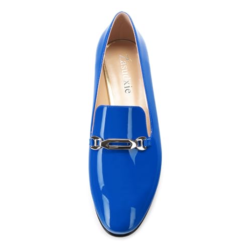Image of Women's Loafers, Slip On Round Toe Comfortable Flats for Women Dressy and Work, Womens Business Casual Shoes