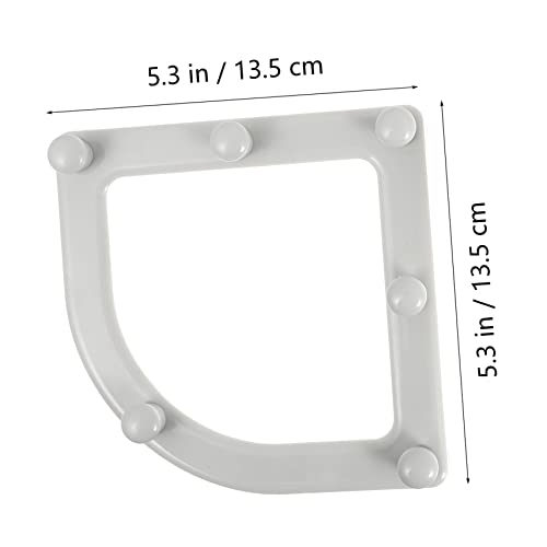 POPETPOP 3 sets filtro para desagüe de fregadero triangular miniatura 3