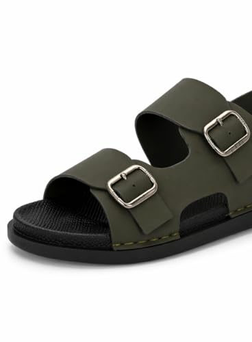 Image of Kastava KS-117 Synthetic Premium Lightweight Everyday Buckle Sandal for Men