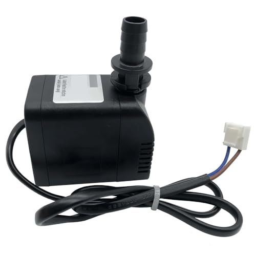 Ice Maker Water Pump LH-104 Upper Water Circulation Submersible Pump for Ice Machine 15W 110-120V 60Hz Replacement Compatible with Most Ice Makers Stable Water Pressure Replacement Motor