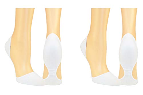 Image of Everything Legwear InvisaSock No Show Liner Socks - Closed Toe No Show Sock - Ladies & Men's