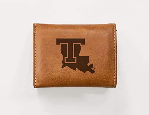 Image of Rico Industries NCAA Laser Engraved Trifold Laser Engraved Tri-Fold Wallet - Men's Accessory