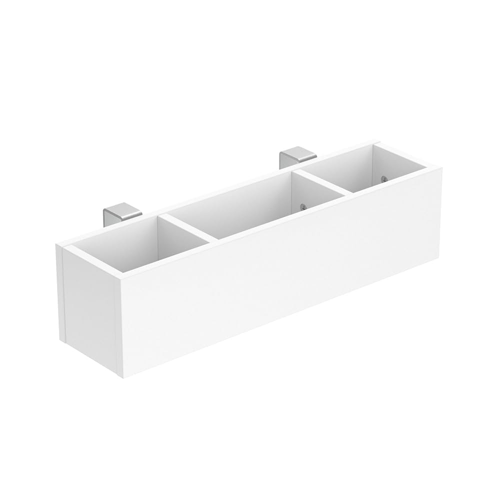 Vitalispa Estante para cama infantil, Blanco, 60 x 15 cm