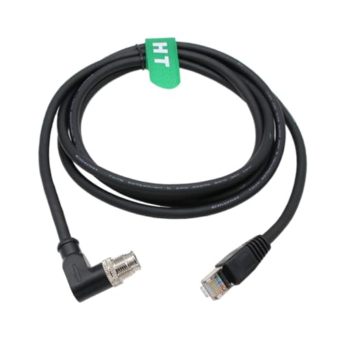 Cable de Red Ethernet CAT6A M12 1 m miniatura 1