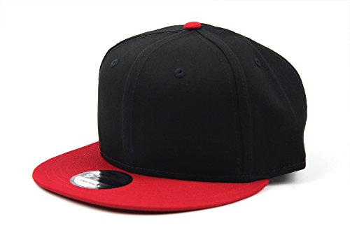 NEW ERA(ニューエラ) スナップバックキャップ ADJUSTABLE CAP 9FIFTY (BLACK/SCARLET)
