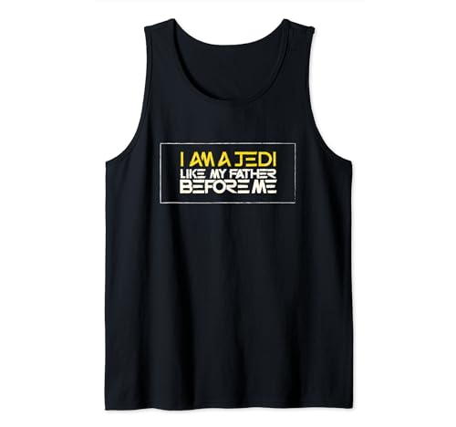 Débardeur Star Wars I Am a Jedi style geek pour le sport et l'été