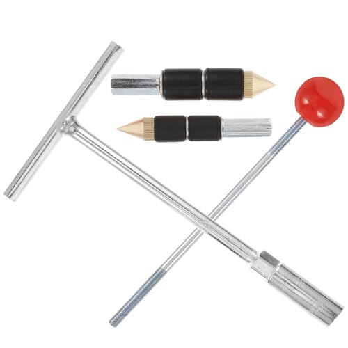 Ipetboom Herramienta Fontanería Llaves Paso Agua Kit Pin Termofusible para Tuberías Sellado Eficaz con Llave Agua Roja