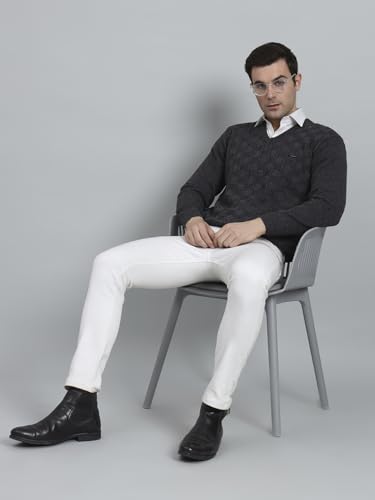 Image of eWools Men's Winterwear Woolen Striped Sweaters