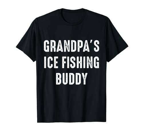 Pesca en hielo Lucky Fisherman Camiseta