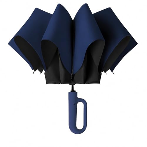 Image of Umbrella for Women | Umbrellas for Men | UV Coated 3 Fold Umbrella for Rain with Auto Open and Close Small Folding Travel-Foldable Windshield