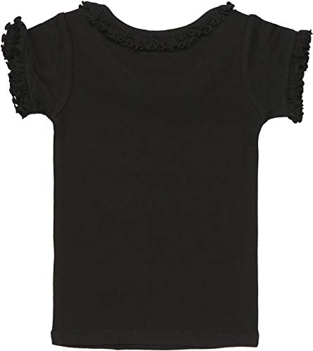 Image of ToBeInStyle Infant Girls' Scoop Neck Puff Sleeve T-Shirt