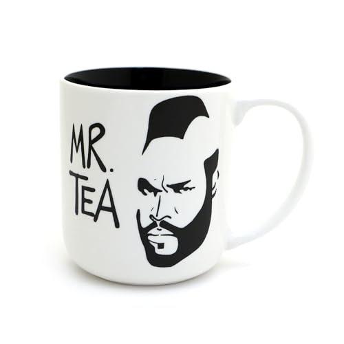 Taza de té Mr. T de porcelana miniatura 1