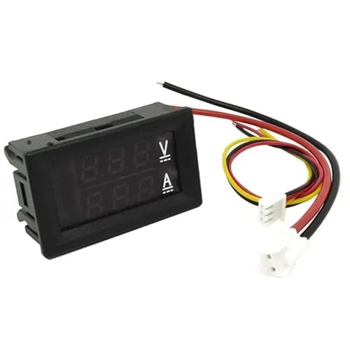 Voltímetro amperímetro digital 100V para controlar la carga de baterías en furgonetas camper 3