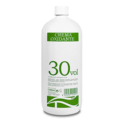 Crema Oxigenada 30 Vol (9%) para Tintes 1000 ml | Decolorante Pelo Profesional