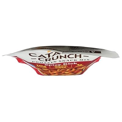 Catalina Crunch Protein Snack Mix with Cheese Crisps - 10g Protein, 1g Sugar per Serving - Good Source of Fiber, Keto, Gluten Free - Spicy Kick, 5.25 Ounce Bag (Pack of 1)
