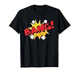 BANG ! Comic Book Cartoon Funny Pop Art - Vintage T-Shirt