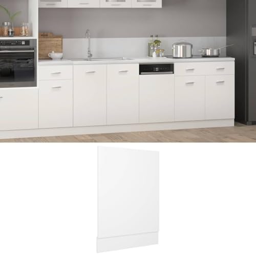 Panneau de lave-vaisselle Lyon blanc 45 cm encastré
