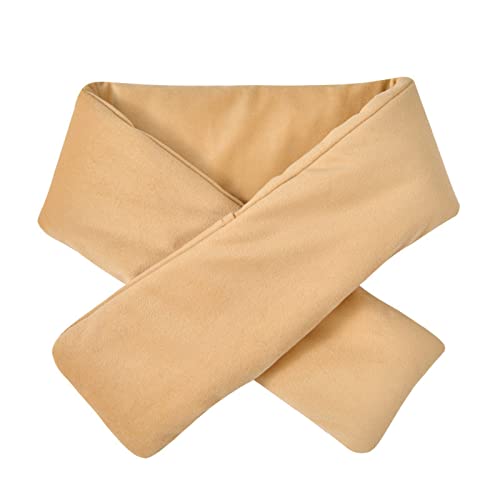 GZWY Écharpe chauffante électrique USB - Unisexe - Cache-cou électrique - En daim - Coupe-vent - Avec 3 températures réglables - Anti-froid - 80 x 10 cm (kaki) Cover