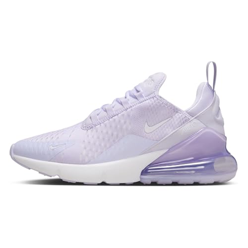 Nike Air Max 270 Women's Shoes (AH6789-502, Amethyst Tint/Amethyst Tint/White)