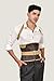 Men's Steampunk Leather Corset - Gothic Waist Trainer Belt with Adjustable Straps for Costume, Fitness, or Fashion (Standard, Brown, 4XL)