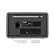 TechniSat DIGITRADIO 307 BT - DAB+ Radio mit BestTune (DAB, UKW, AUX in, Bluetooth-Audiostreaming, Kopfhöreranschluss, Favoritenspeicher, Wecker, Sleeptimer, Uhr-/Datumsanzeige, 5 W Mono) silber