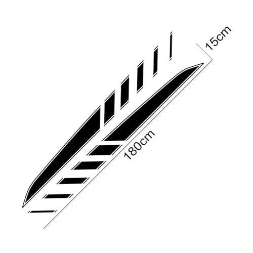 Graphiques de rayures de porte pour Ford Focus MK1 MK2 MK3 MK4 kit autocollant