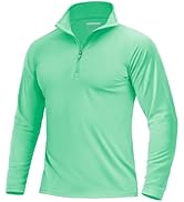 Boladeci Men's UPF 50+ Sun Shirts 1/4 Zip Long Sleeve SPF UV Protection Lightweight Quick Dry Qua...
