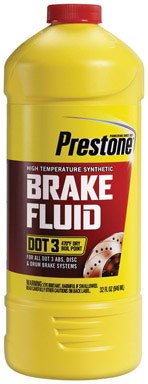 Prestone As401Y Syn Brake Fluid 32Oz